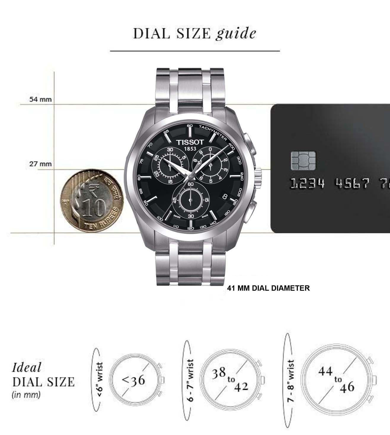 T0356171105100 | TISSOT COUTURIER Chronograph Watch for Men