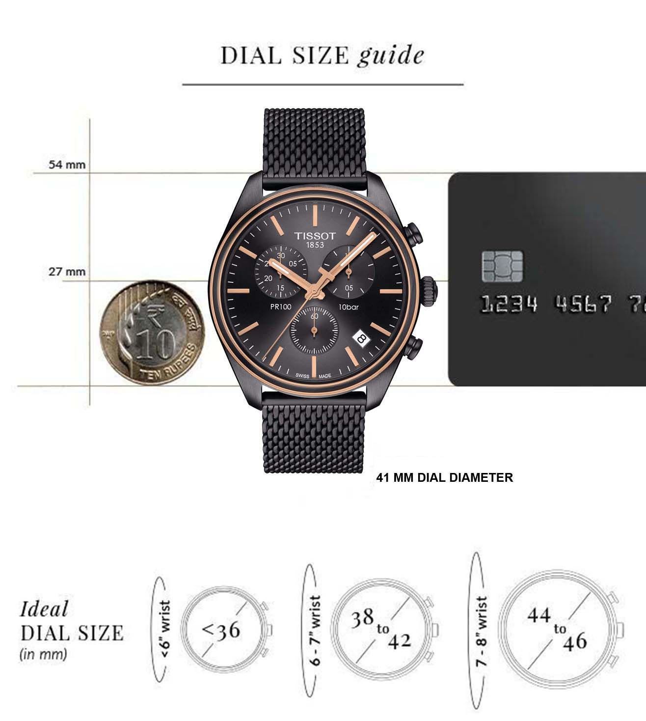 T1014172306100 | TISSOT PR 100 Chronograph Watch for Men