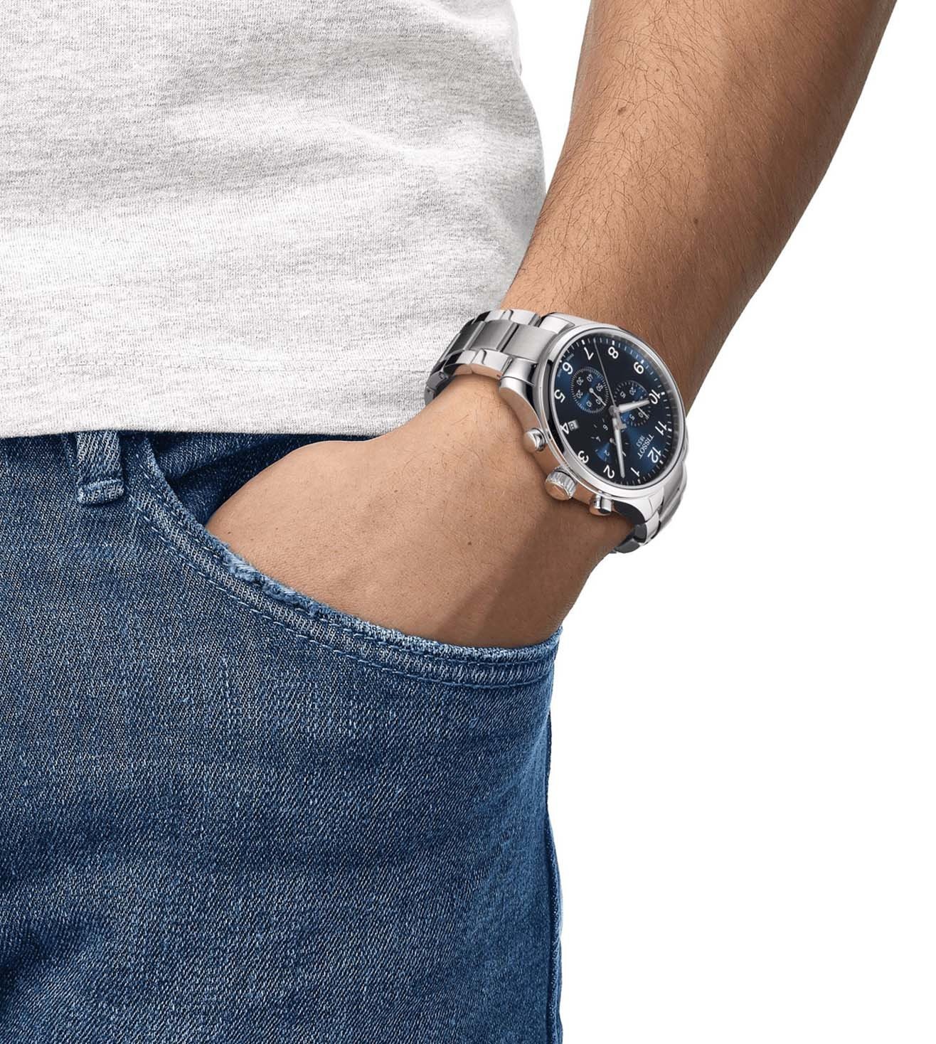 T1166171104701 | TISSOT CHRONO XL Chronograph Watch for Men