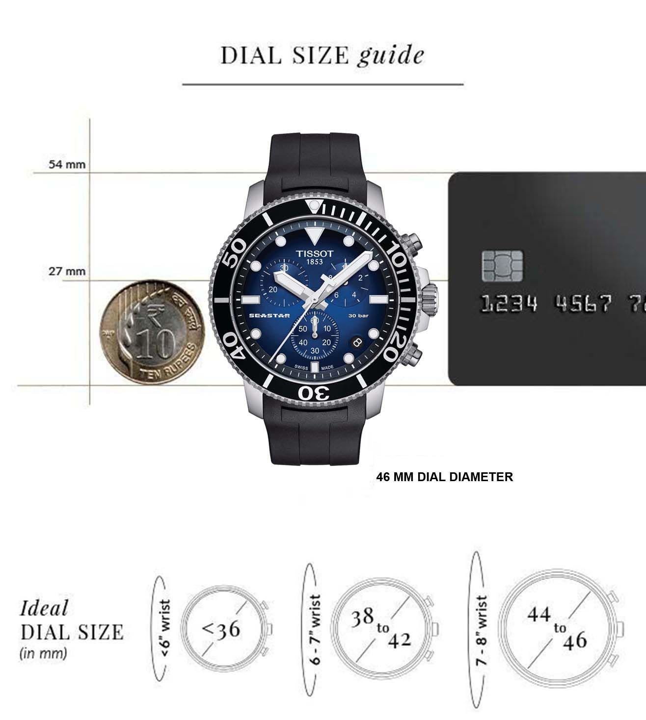 T1204171704100 | TISSOT Seastar 1000 T-Sport Chronograph Watch for Men