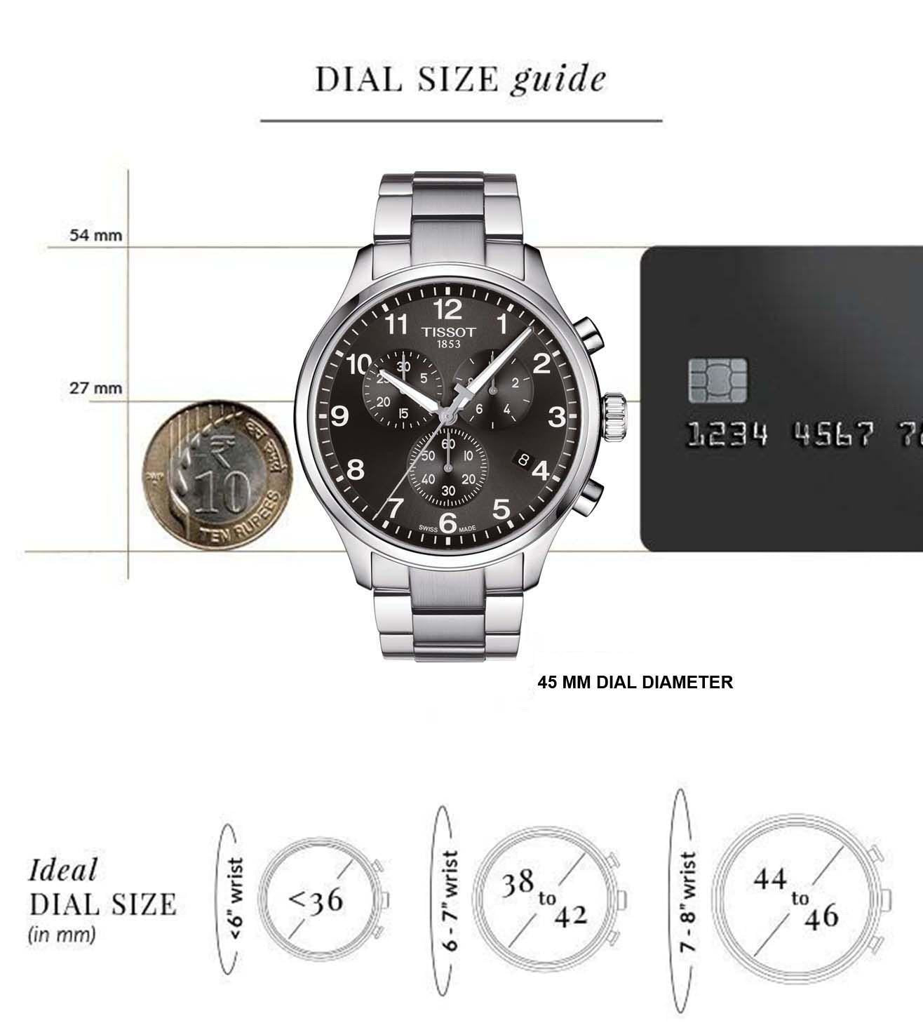 T1166171105701 | TISSOT CHRONO XL Chronograph Watch for Men
