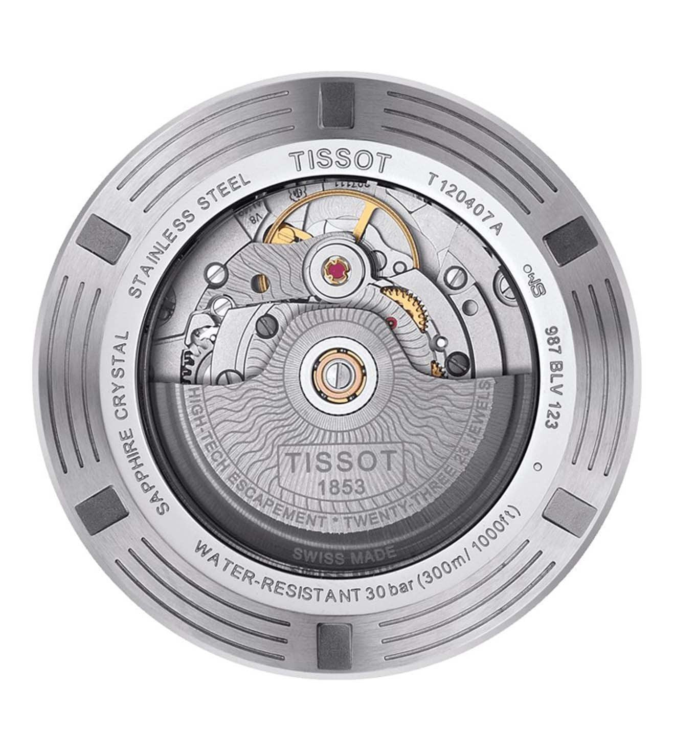 T1204071704100 | TISSOT T-Sport Seastar 1000 Powermatic Swiss Automatic Watch for Men