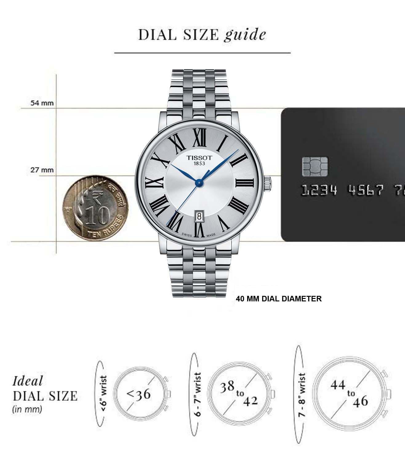 T1224101103300 | TISSOT CARSON Watch for Men