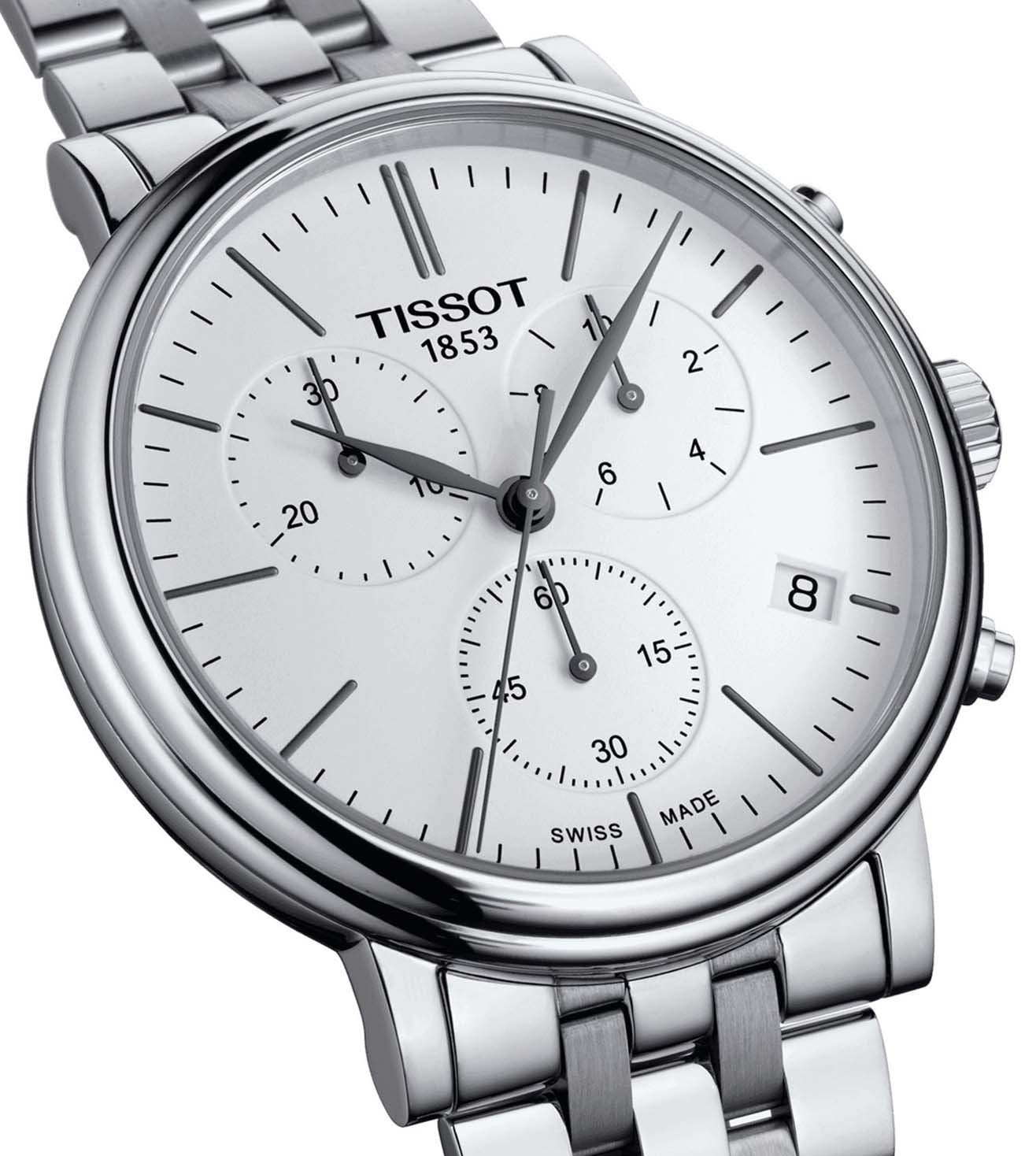 T1224171101100 | TISSOT CARSON Chronograph Watch for Men