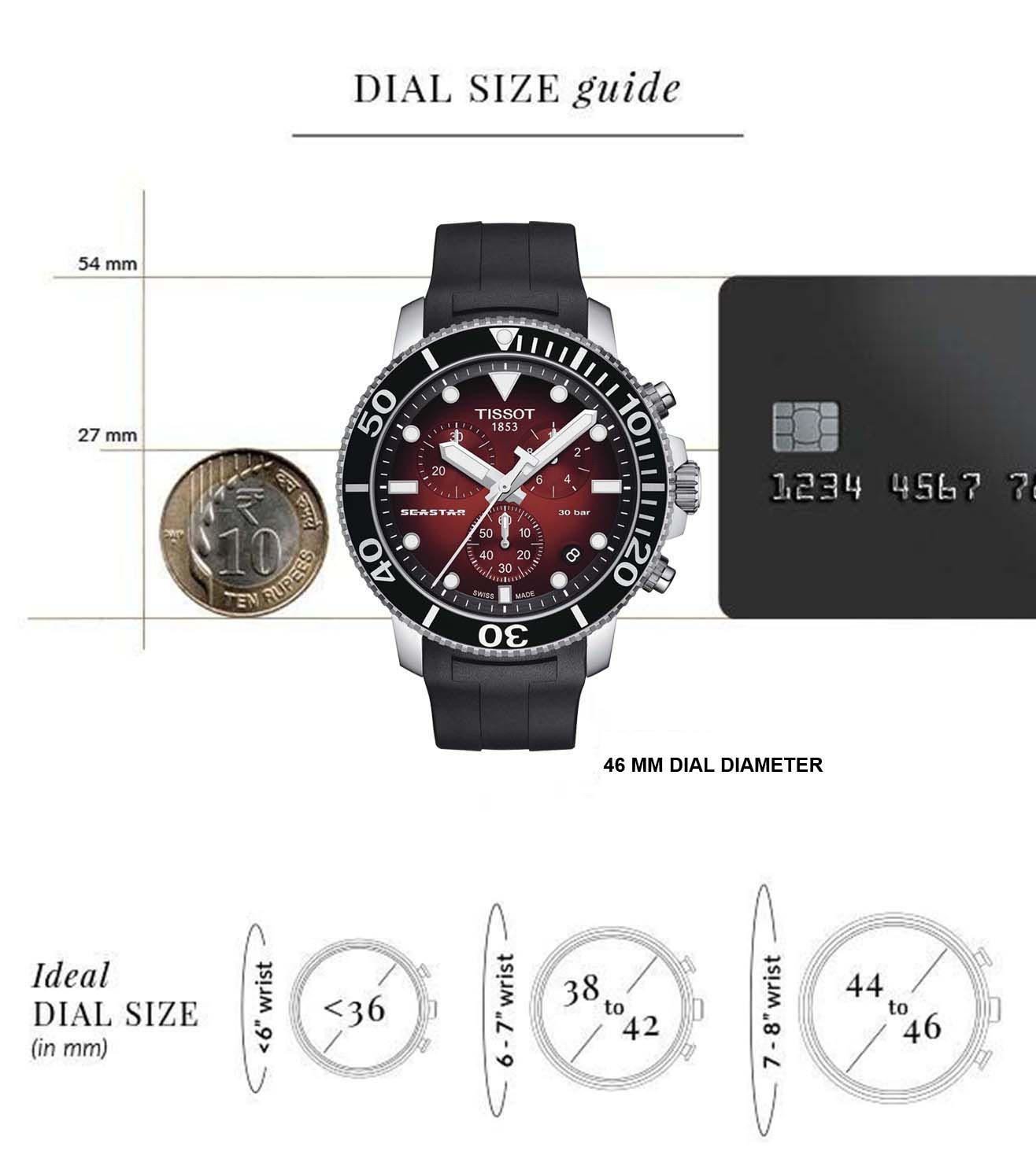 T1204171742100 | TISSOT SEASTAR 1000 Chronograph Watch for Men