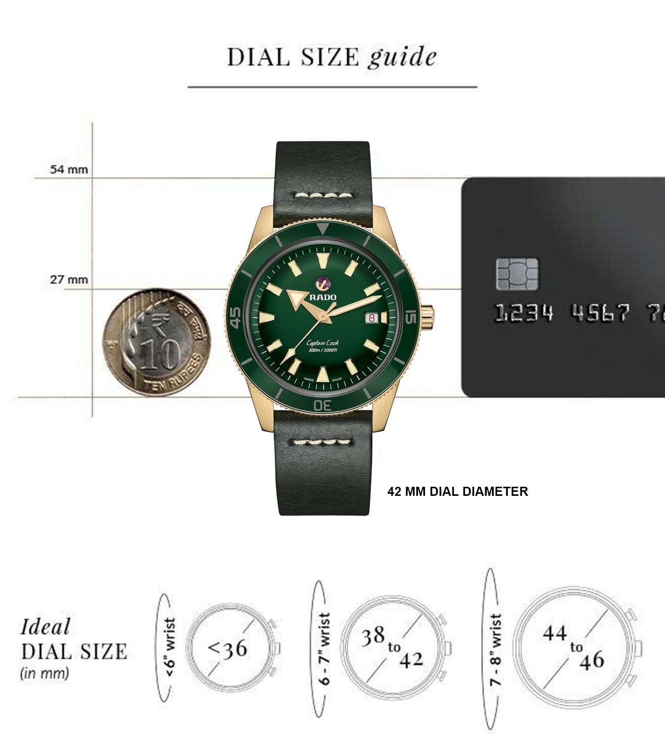 R32504315 | RADO Captain Cook Automatic Bronze Watch for Men
