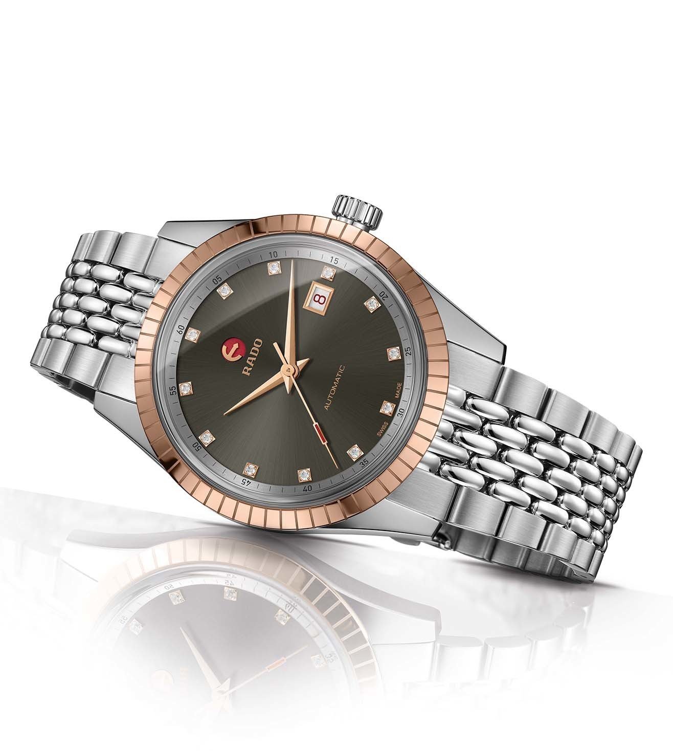 R33100703 | RADO HyperChrome Classic Golden Horse Automatic Diamonds Watch for Men