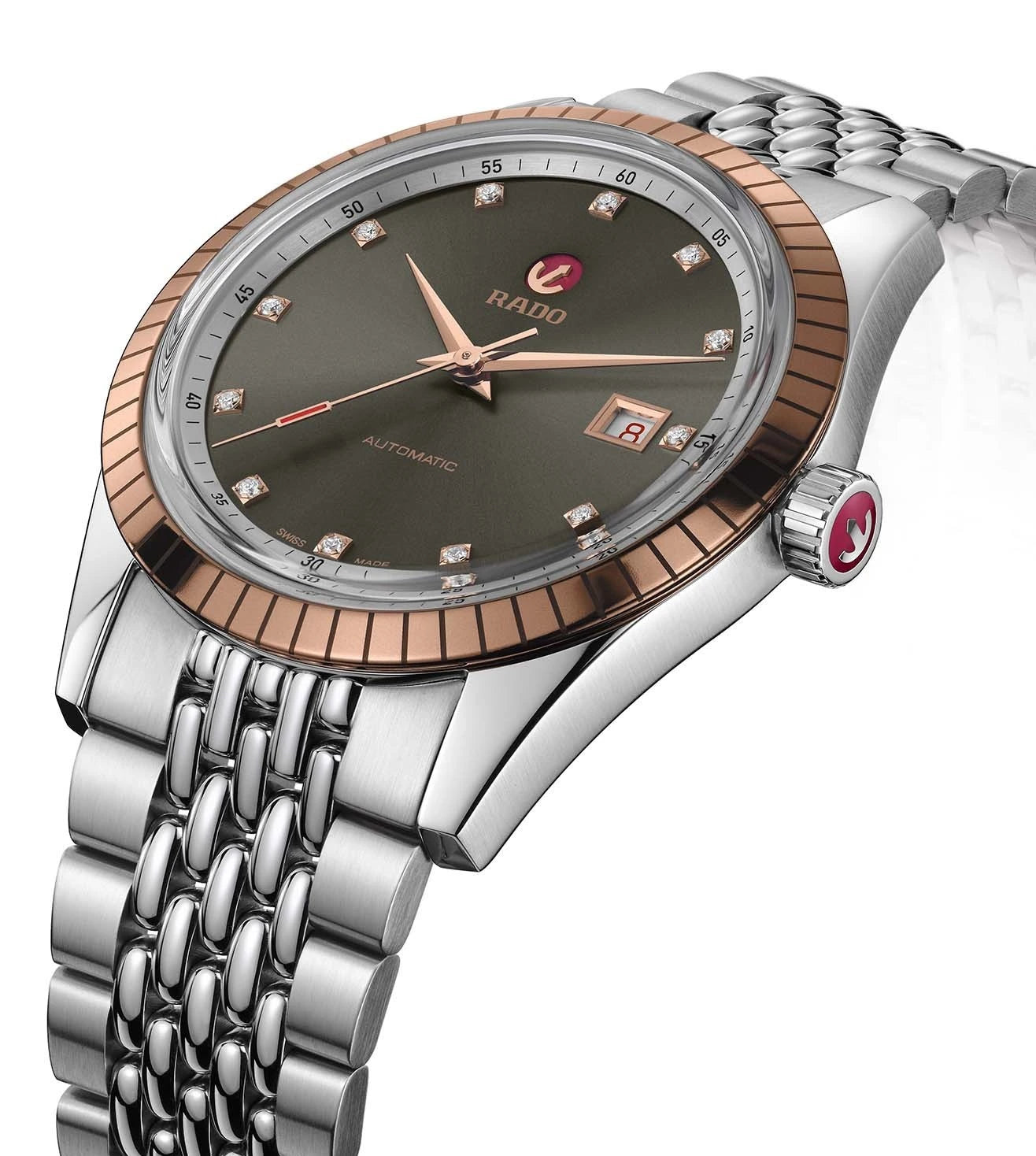 R33100703 | RADO HyperChrome Classic Golden Horse Automatic Diamonds Watch for Men