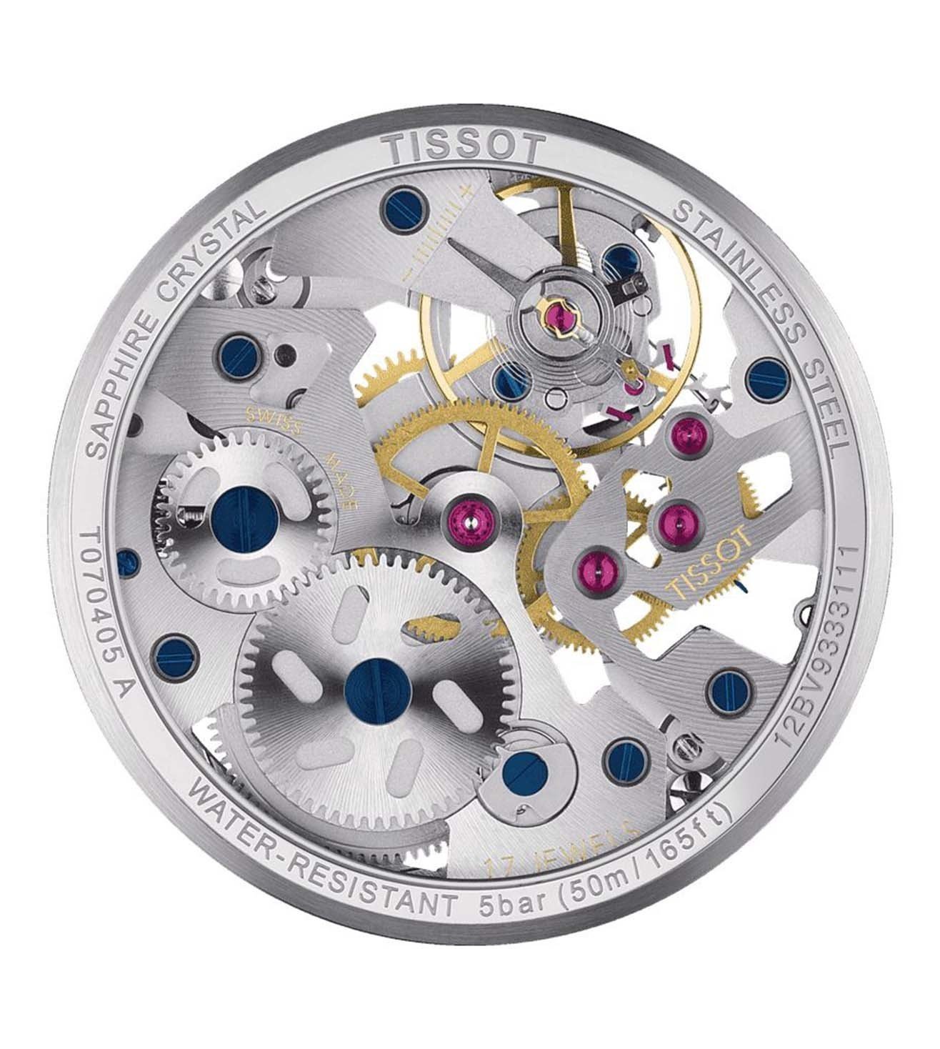 T0704051641100 | TISSOT T-Complication Squelette Mechanical