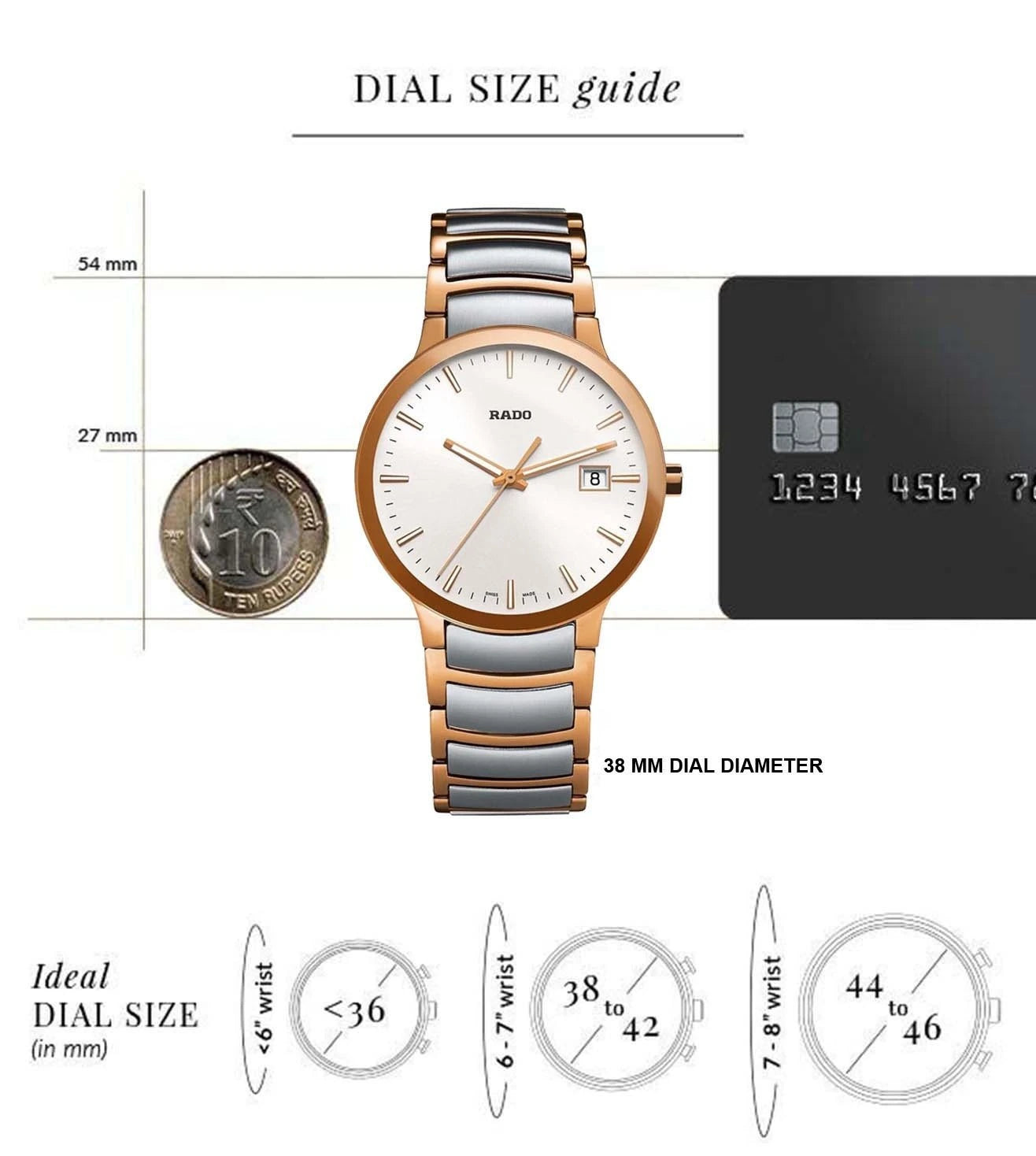 R30554103 | RADO Centrix Watch for Men