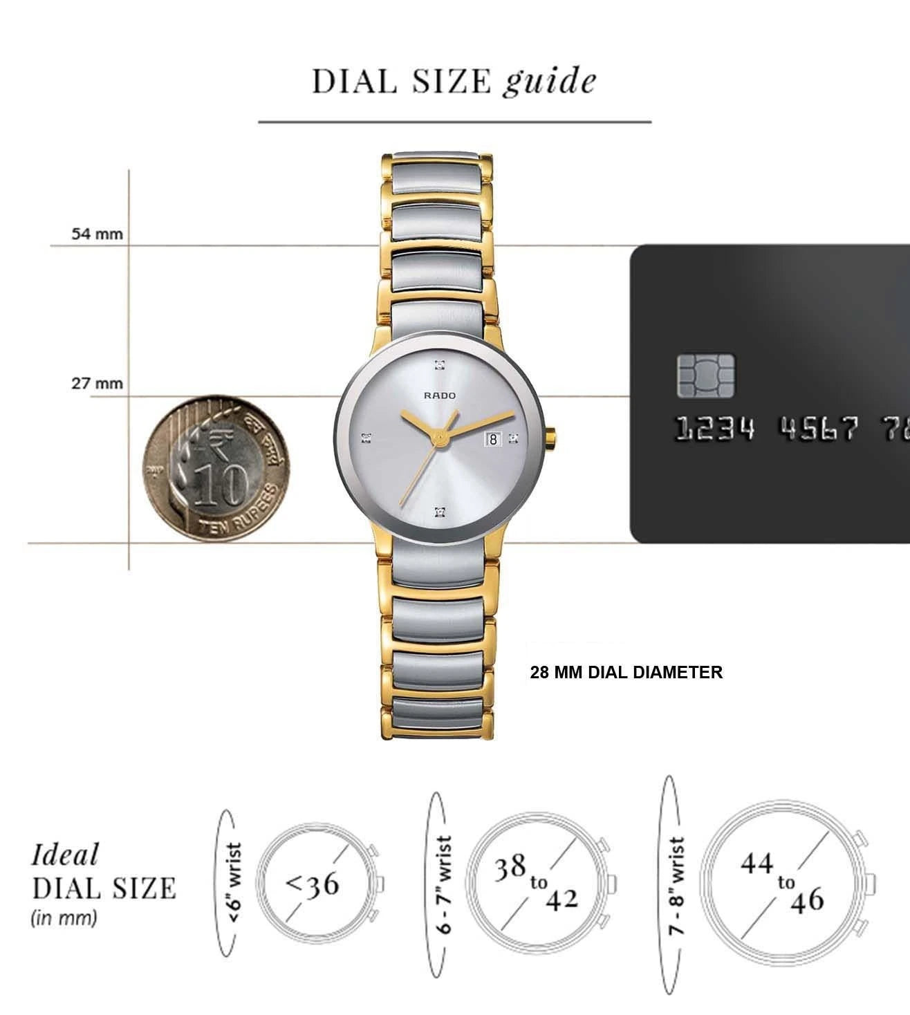 R30932713 | RADO Centrix Diamonds Watch for Women