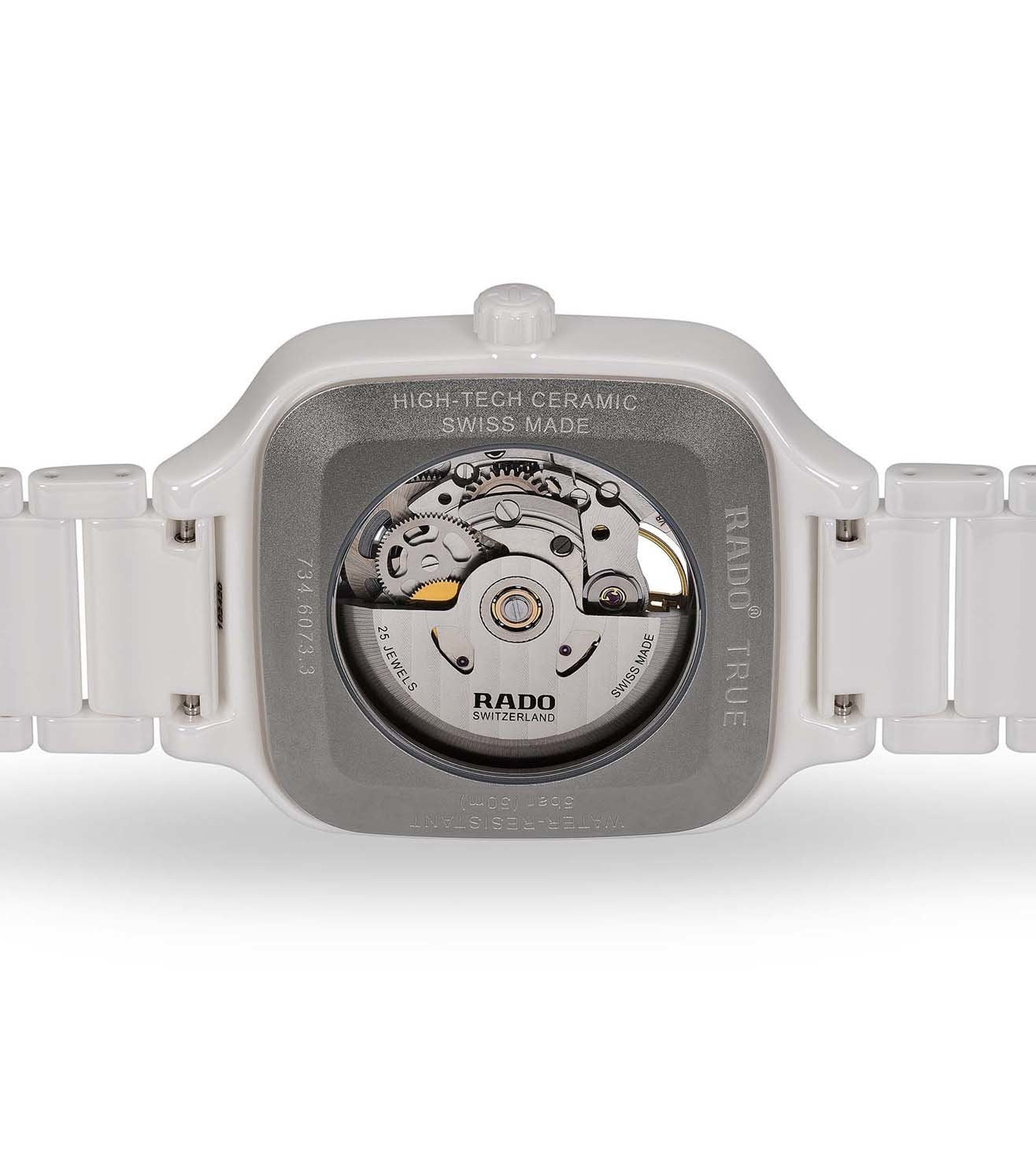 R27073702  | RADO True Square Automatic Open Heart Unisex Watch