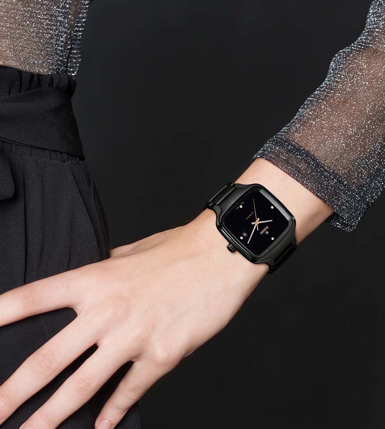 R27078722 | RADO True Square Automatic Diamonds Unisex Watch