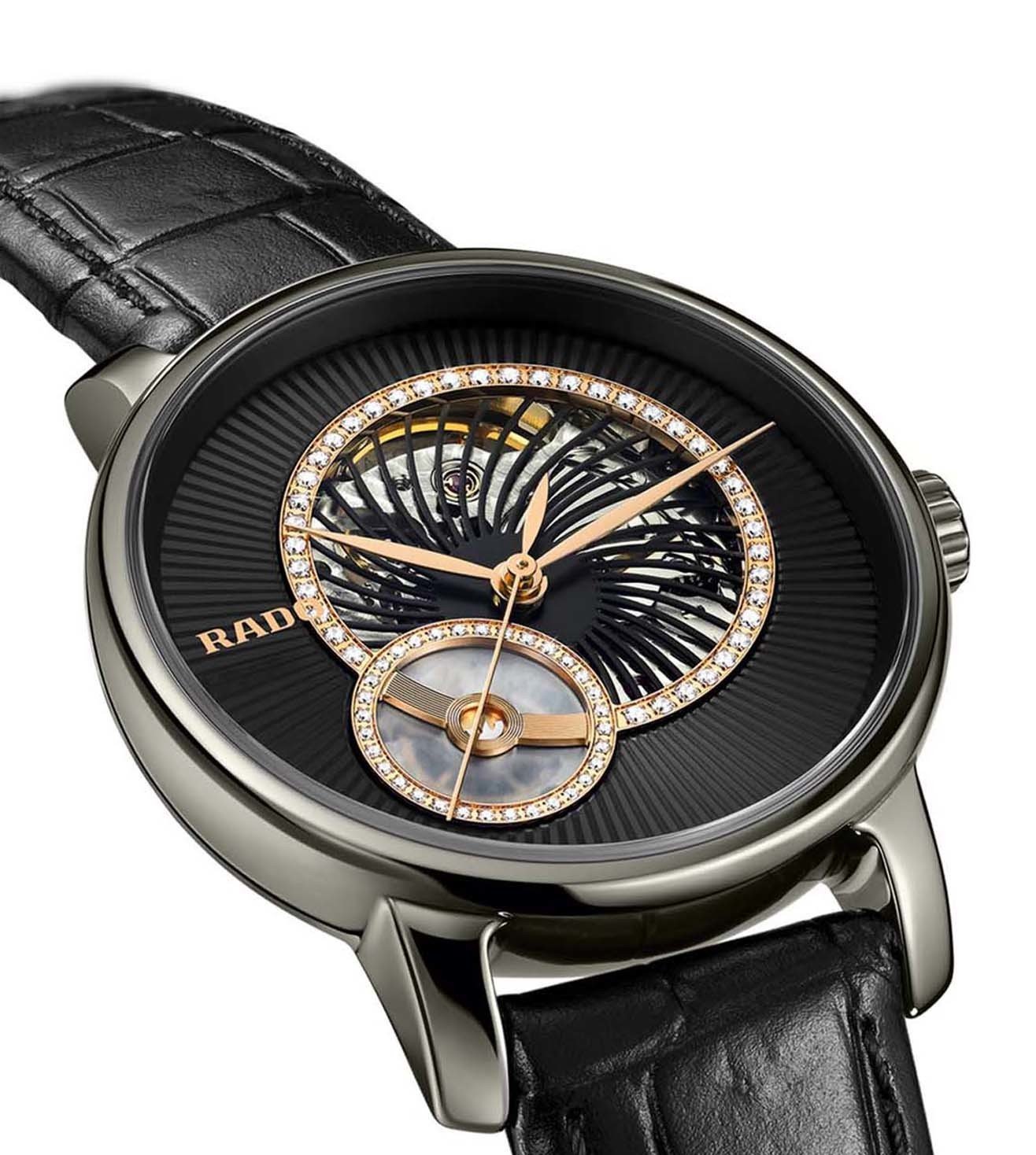 R14056955 | RADO DiaMaster Automatic Open Heart Diamonds Watch for Women