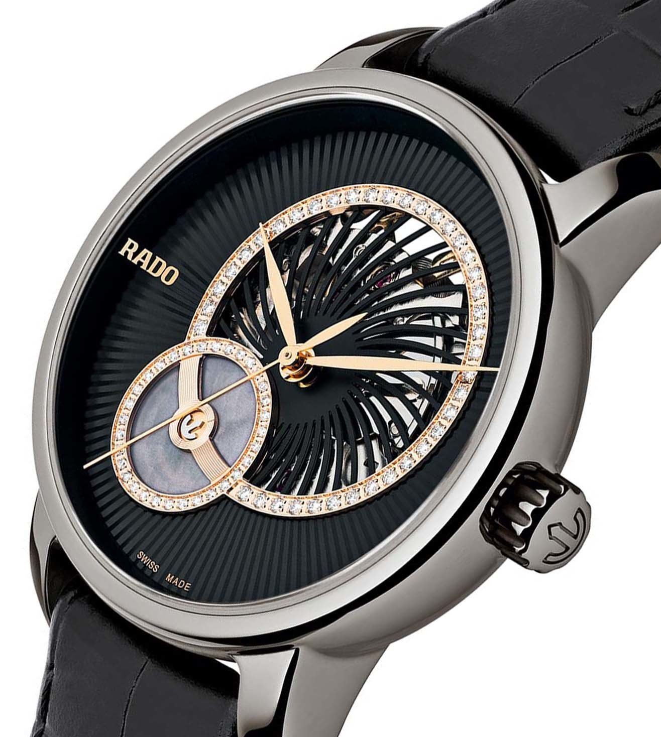 R14056955 | RADO DiaMaster Automatic Open Heart Diamonds Watch for Women