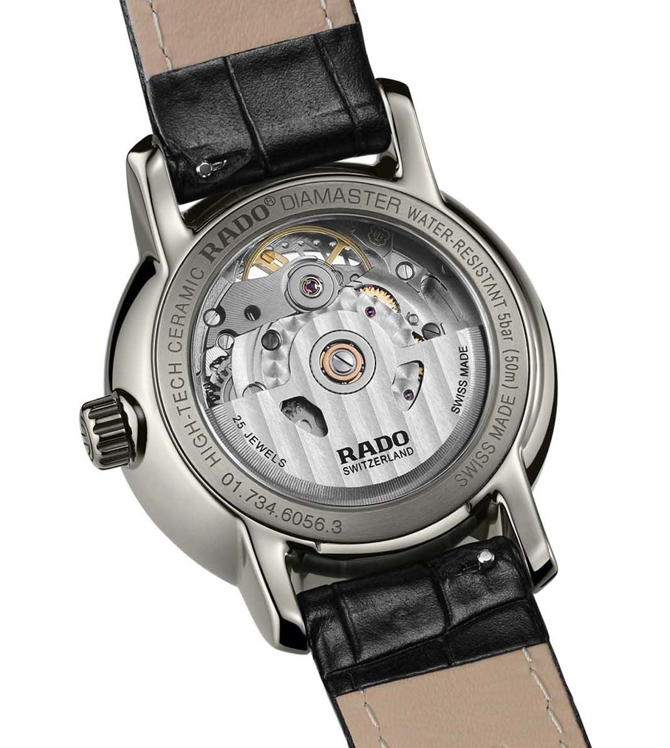 R14056955 | RADO DiaMaster Automatic Open Heart Diamonds Watch for Women
