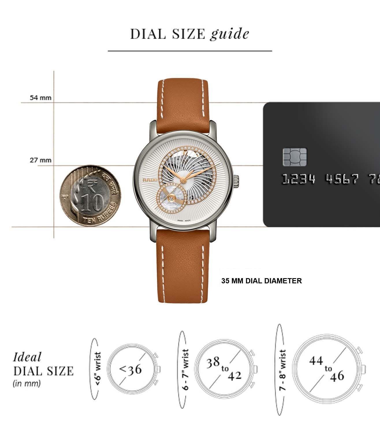 R14056945 | RADO DiaMaster Automatic Open Heart Diamonds Watch for Women