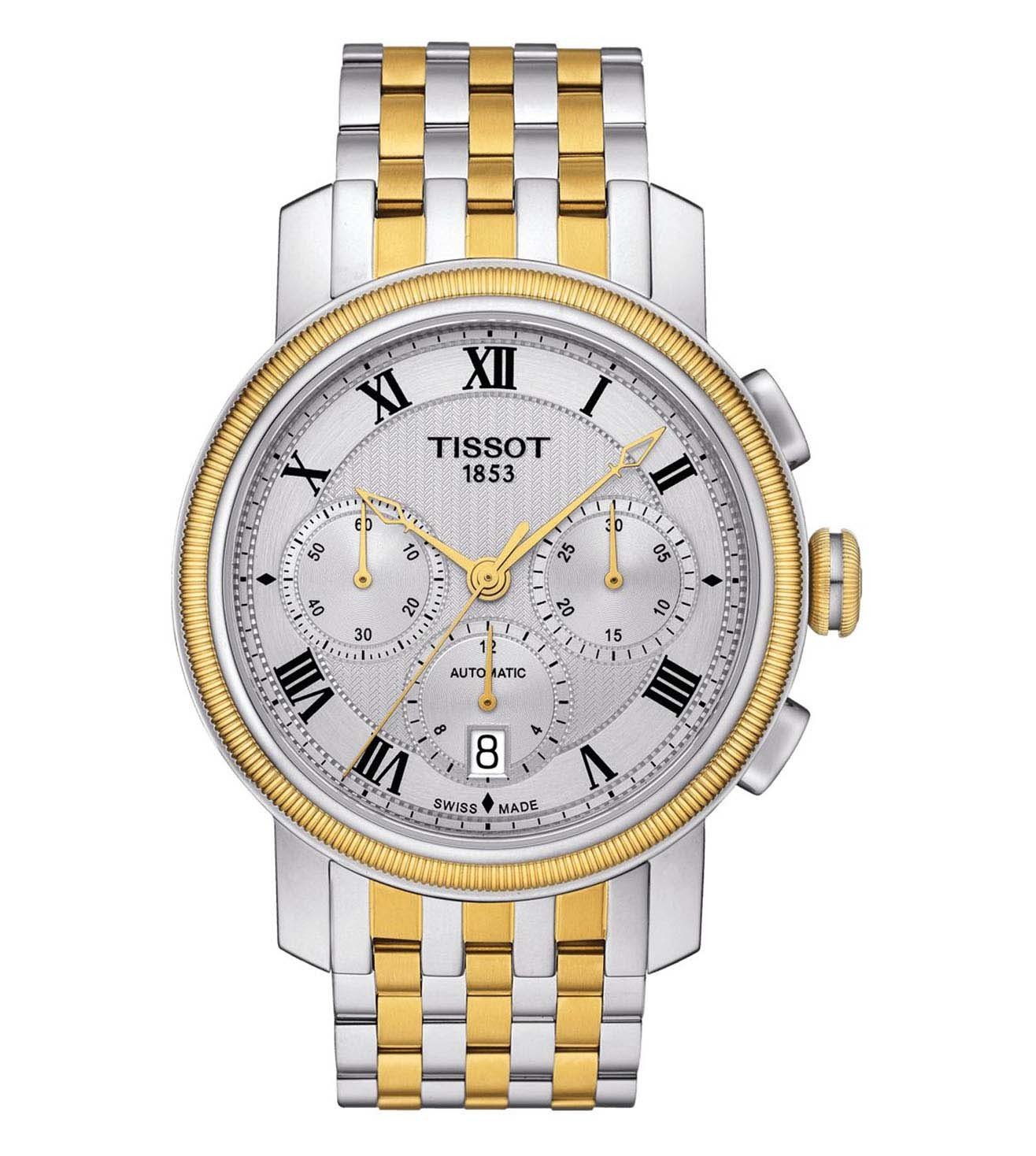 T0974272203300 | TISSOT Bridgeport Automatic Chronograph Valjoux