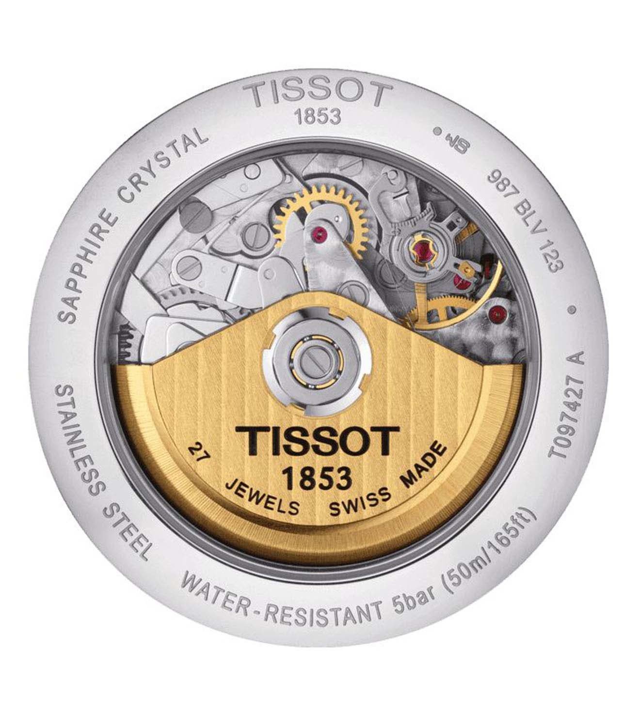 T0974272203300 | TISSOT Bridgeport Automatic Chronograph Valjoux