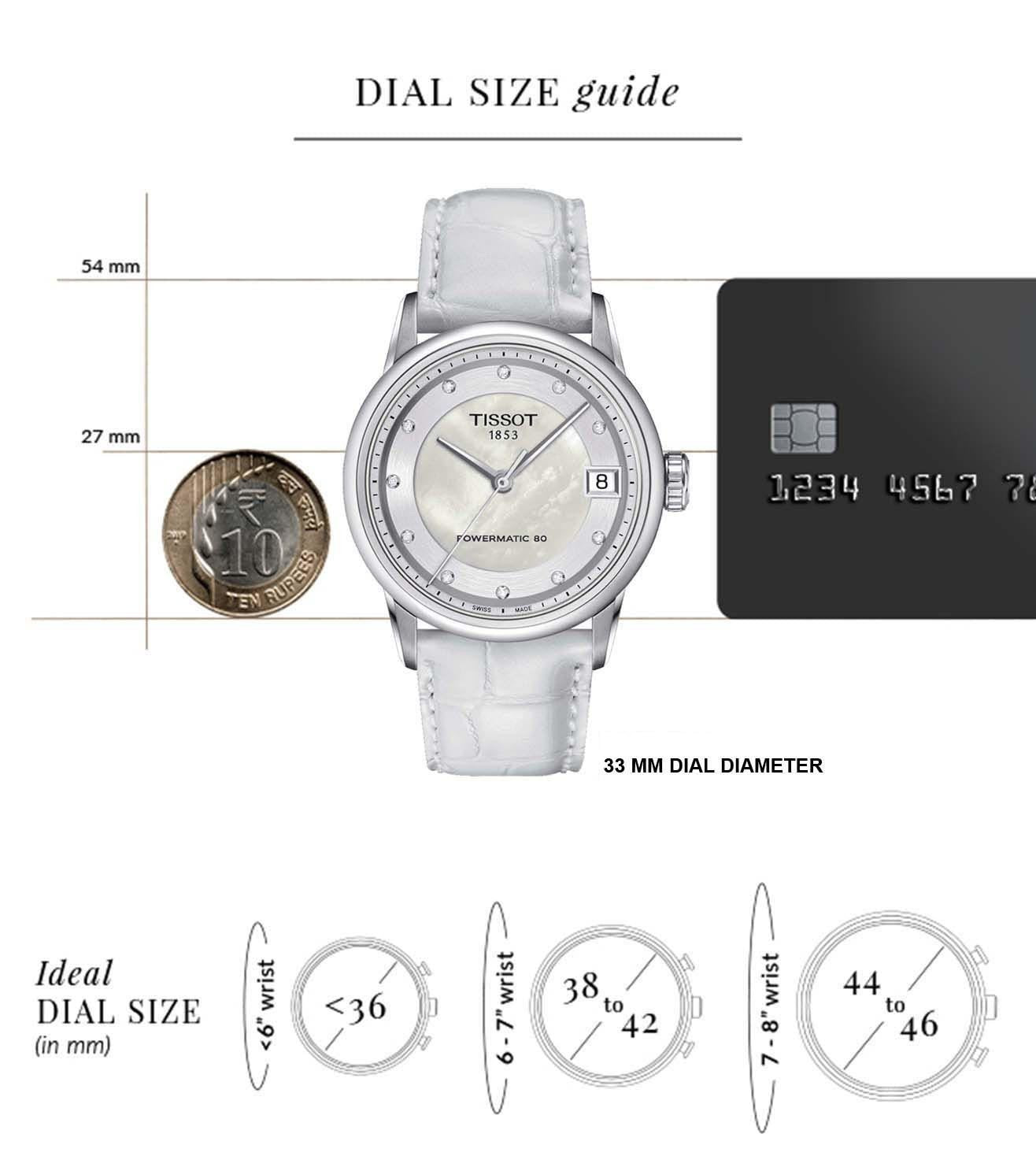 T0862071611600 | TISSOT Luxury Powermatic 80 Lady