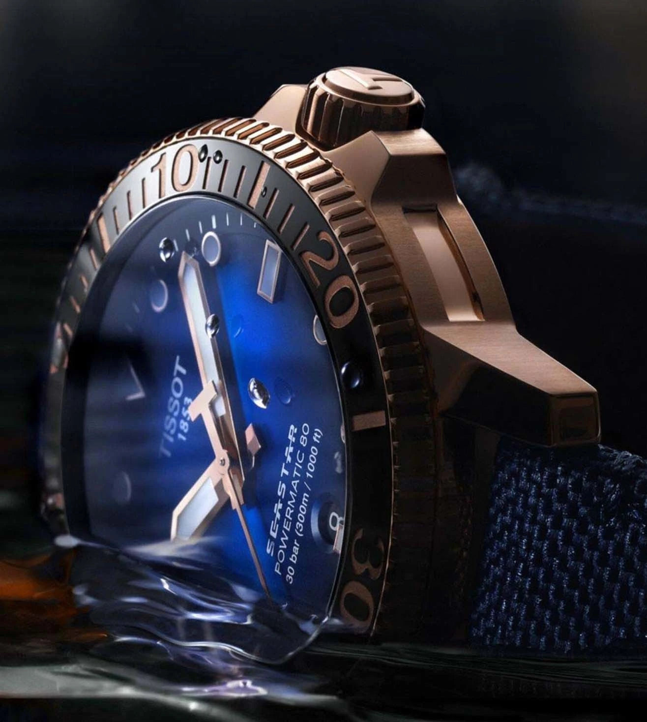 T1204073704100 | TISSOT Seastar 1000 Powermatic 80