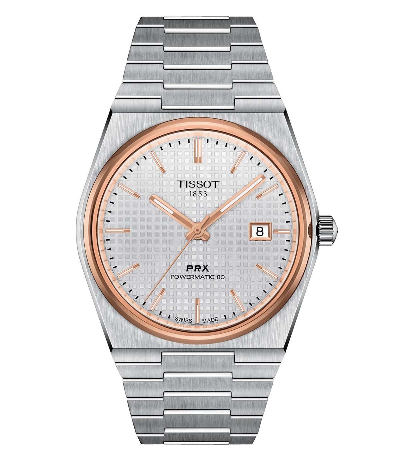 T1374072103100 | Tissot Unisex T-Classic PRX Powermatic 80 Watch for Men