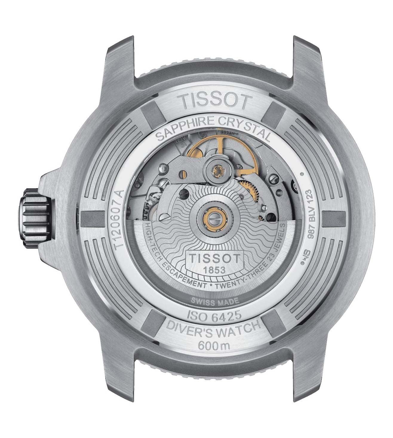 T1206071744100 | TISSOT T-Sport Seastar 2000 Professional Powermatic 80 Watch for Men