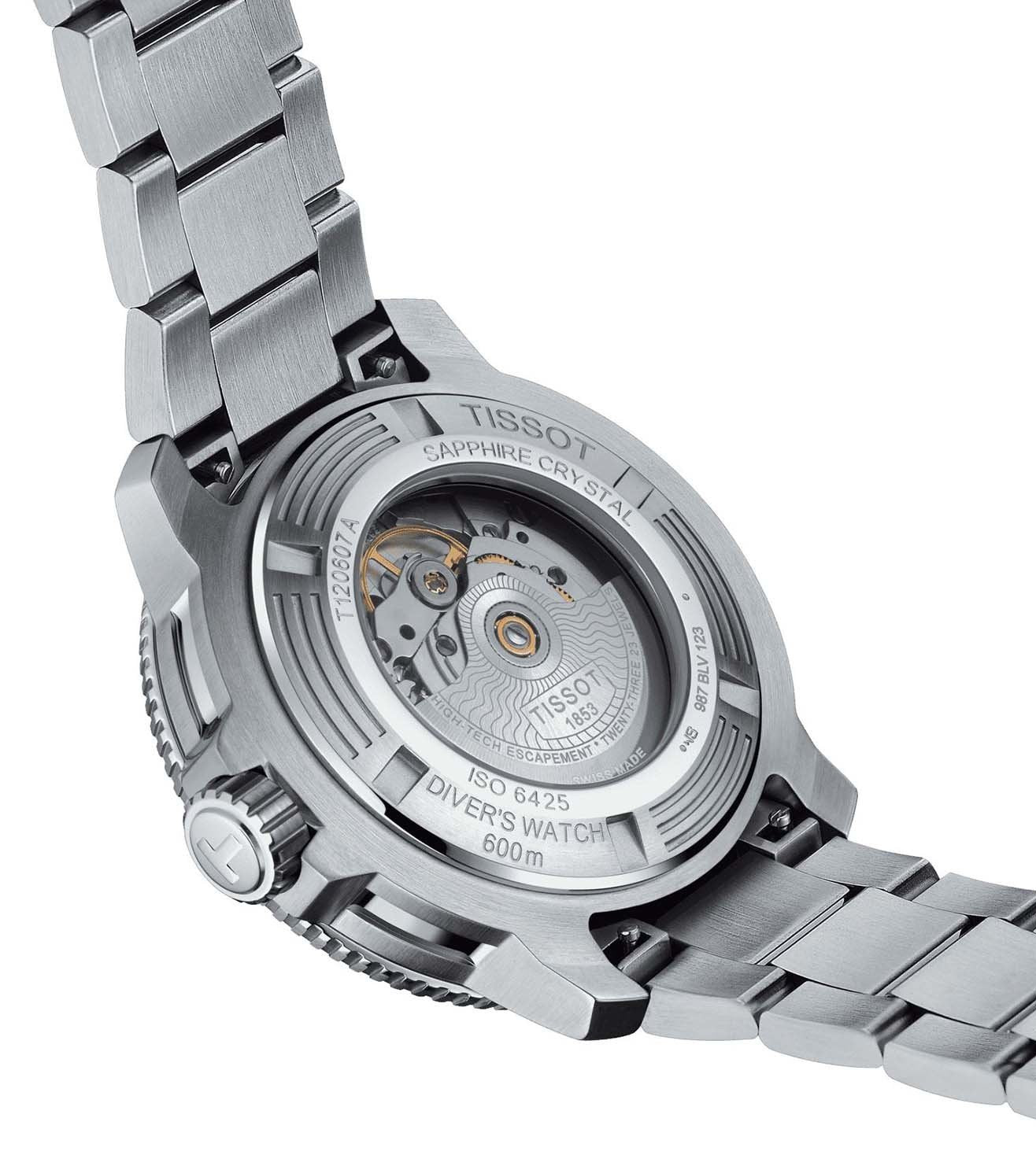 T1206071104100 | TISSOT T-Sport Seastar 2000 Professional Powermatic 80 Watch for Men