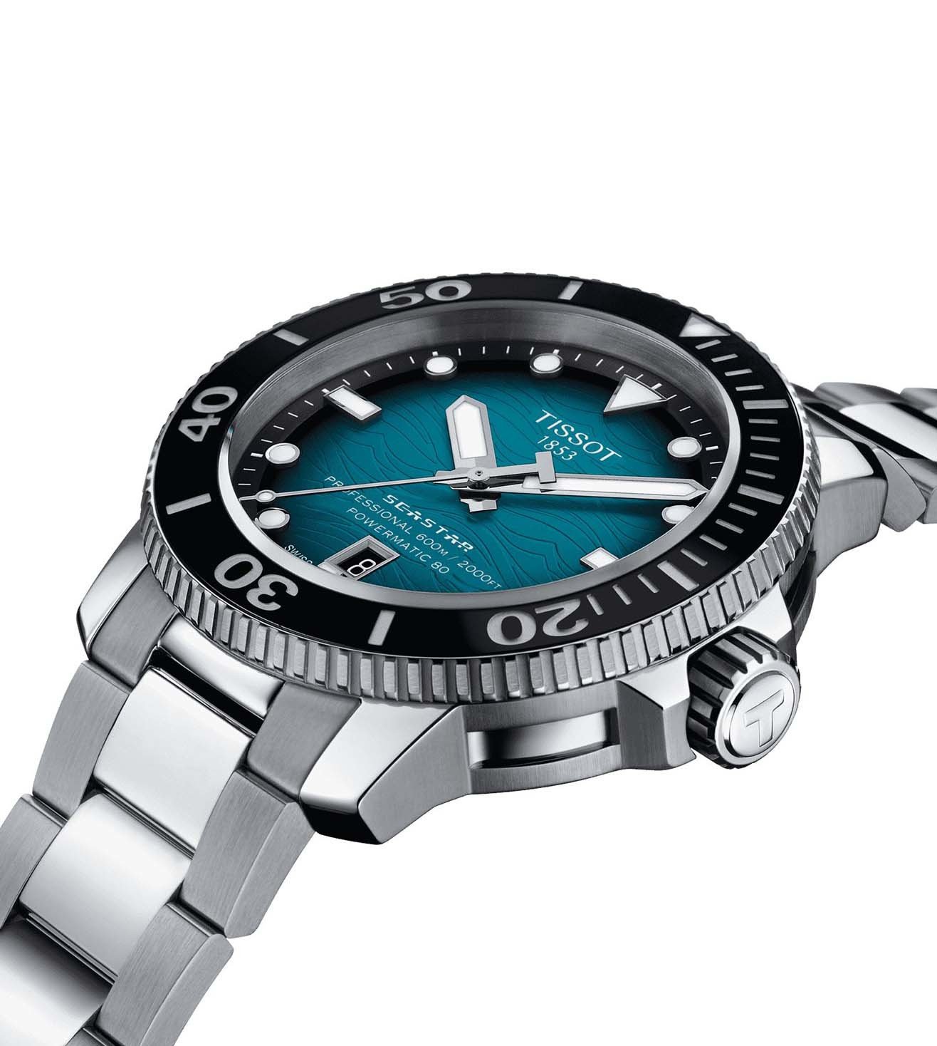 T1206071104100 | TISSOT T-Sport Seastar 2000 Professional Powermatic 80 Watch for Men