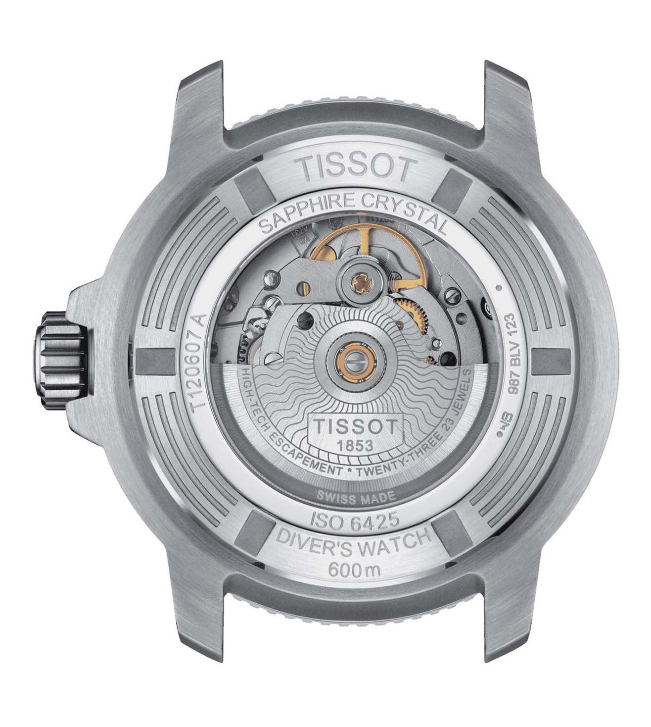 T1206071104100 | TISSOT T-Sport Seastar 2000 Professional Powermatic 80 Watch for Men