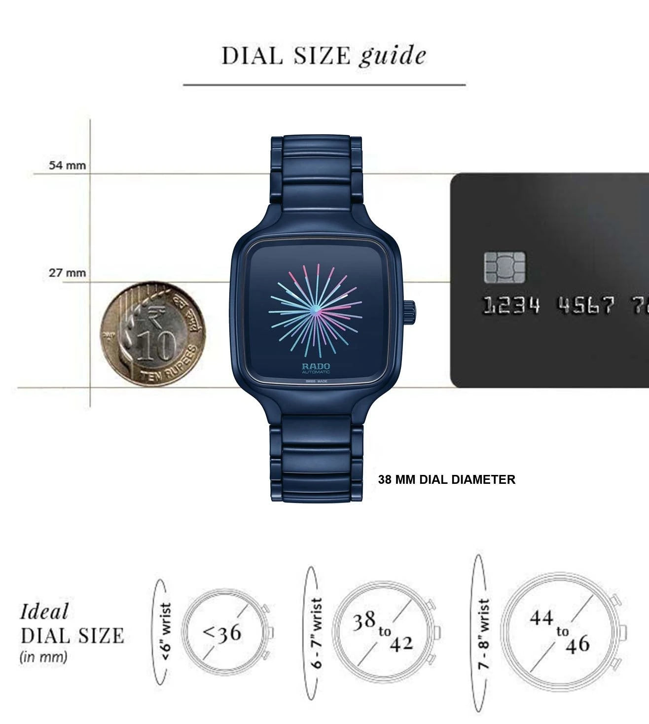R27070202 | RADO True Square Multifunction Unisex Watch