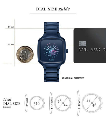 R27070202 | RADO True Square Multifunction Unisex Watch
