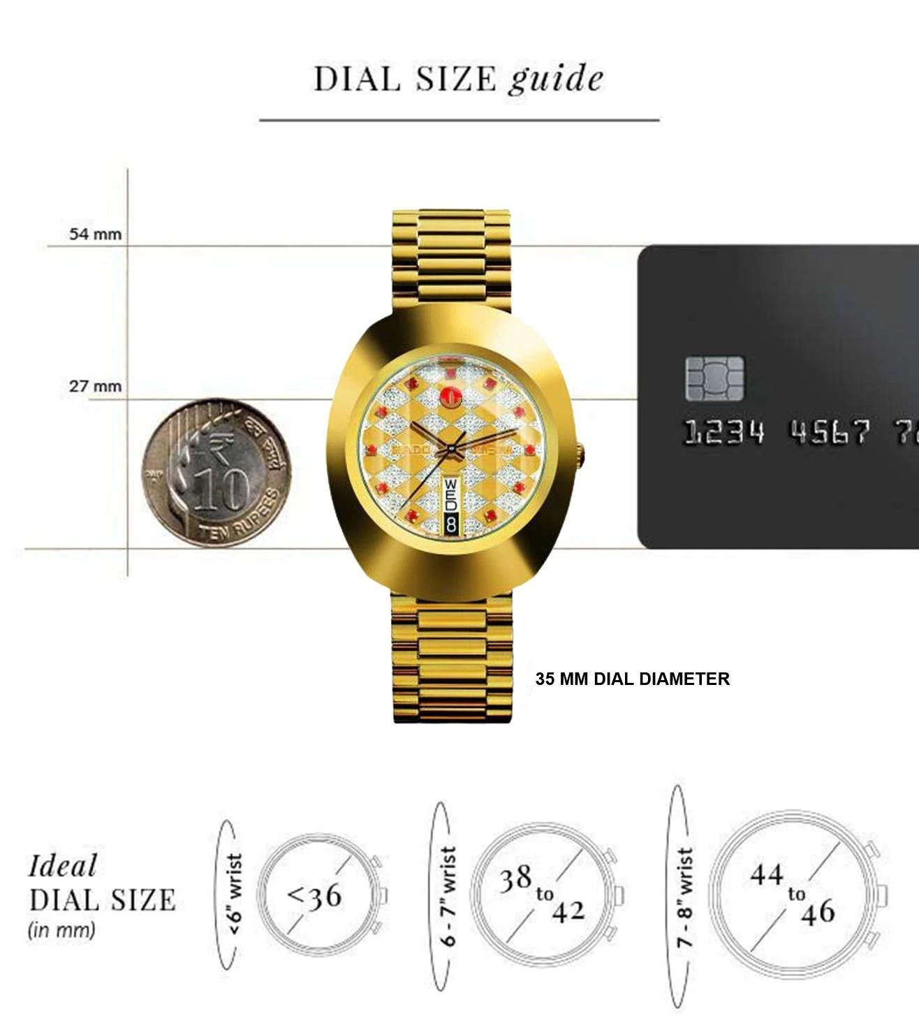 R12413193 | RADO DiaStar Original Automatic Watch for Men