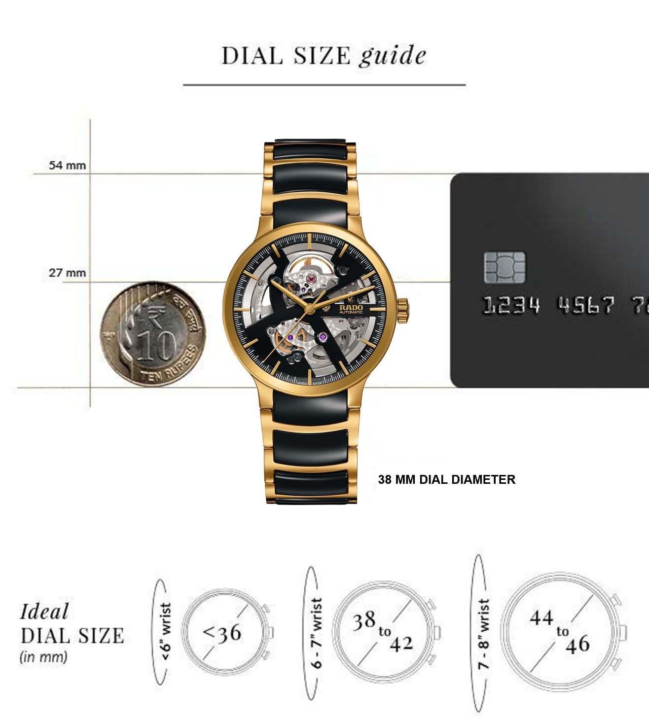 R30180162 | RADO Centrix Automatic Open Heart Unisex Watch