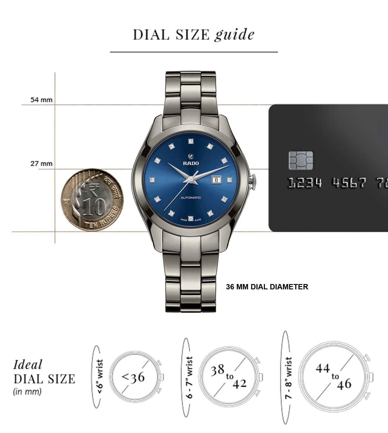 R32041702 | RADO HyperChrome Automatic Watch for Women