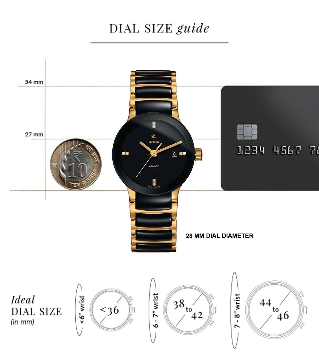 R30034712 | RADO Centrix Automatic Watch for Women