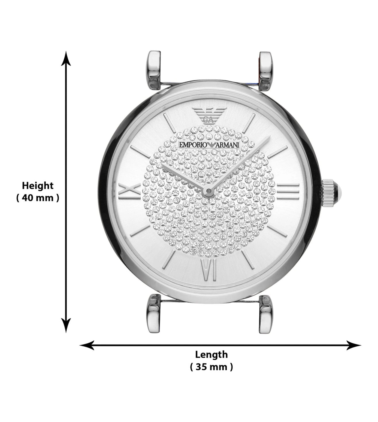 AR11344 | Emporio Armani Gianni T-Bar Analog Watch for Women