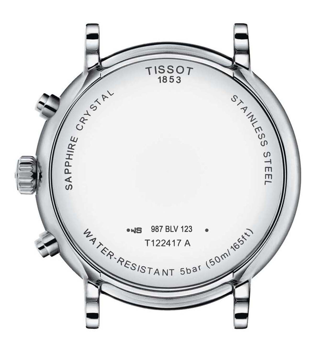 T1224171603300 | TISSOT T-Classic Carson Premium Chronograph Watch for Men