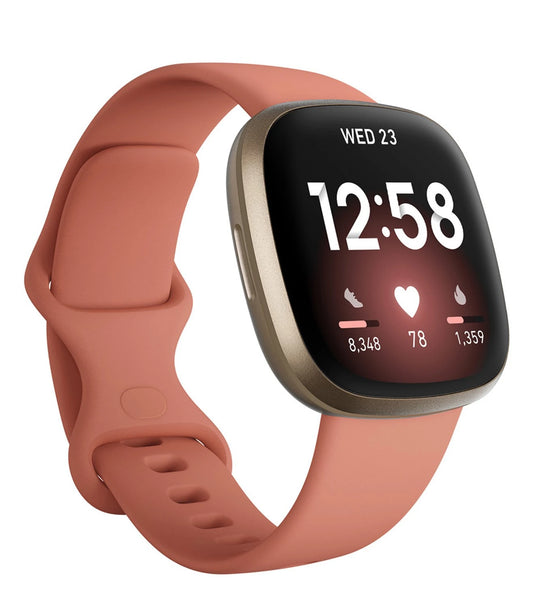 FB511GLPK | FITBIT Versa 3 Smart Watch for Unisex