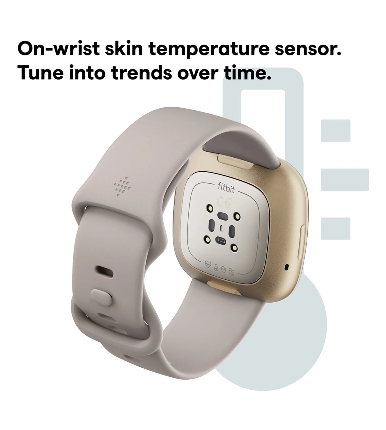 FB512GLWT | FITBIT Sense Smart Watch for Unisex