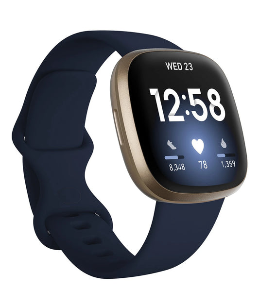 FB511GLNV | FITBIT Versa 3 Smart Watch for Unisex