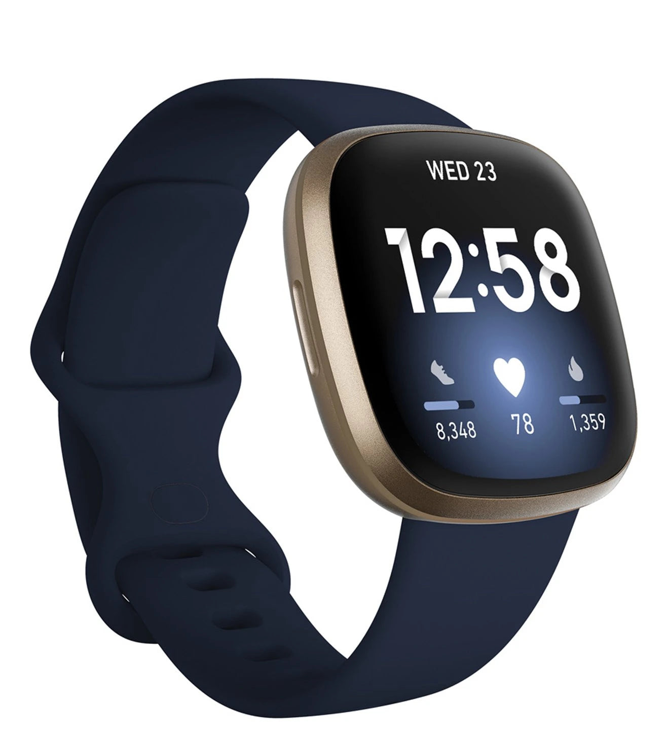 FB511GLNV | FITBIT Versa 3 Smart Watch for Unisex