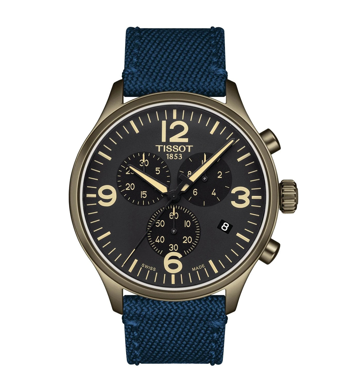 T1166173705701 | TISSOT T-Sport ETA G10.212 Chronograph Watch for Men