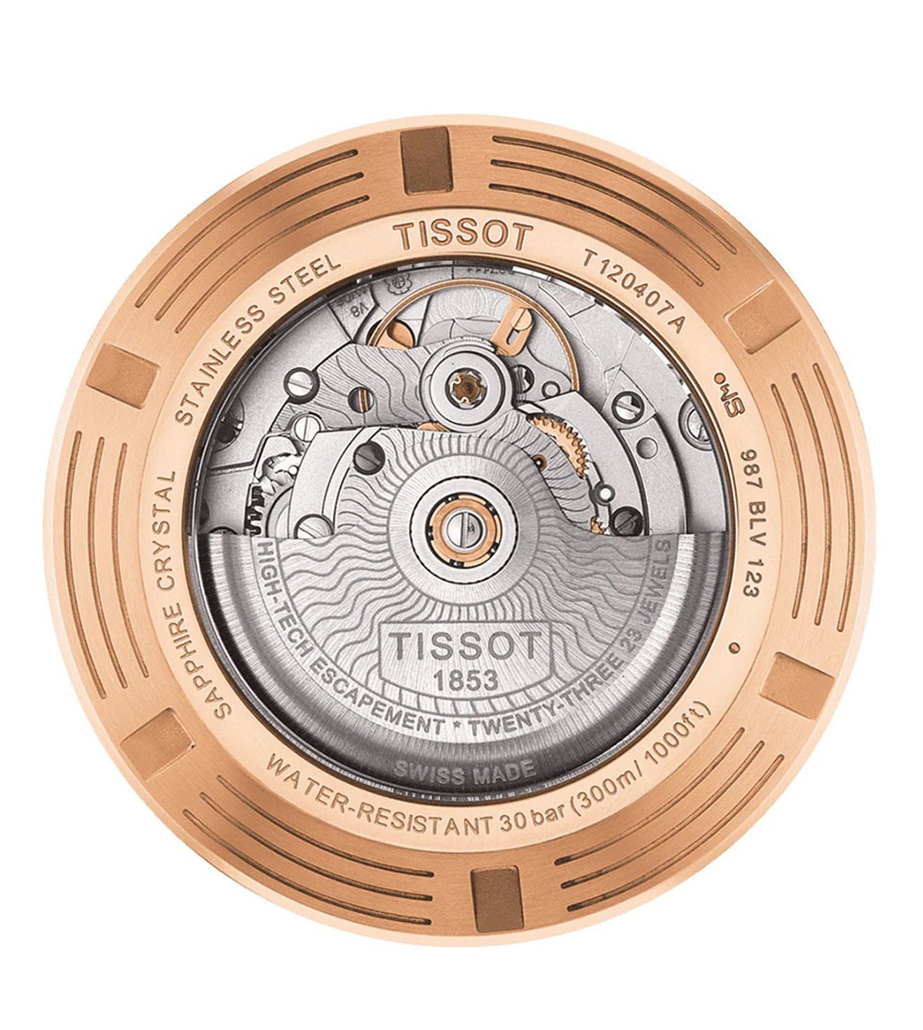 T1204073705101 | TISSOT T-Sport Seastar 1000 Powermatic 80 Watch for Men