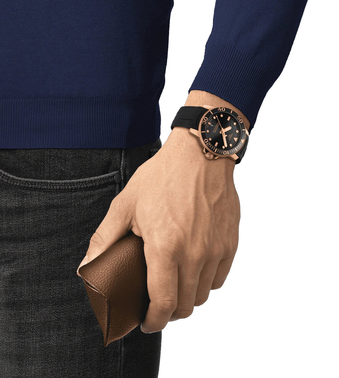T1204073705101 | TISSOT T-Sport Seastar 1000 Powermatic 80 Watch for Men
