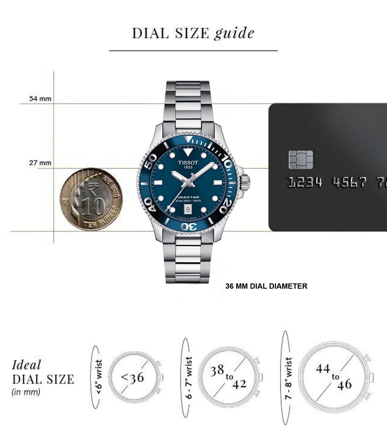T1202101104100 | TISSOT T-Sport Seastar 1000 Unisex Watch