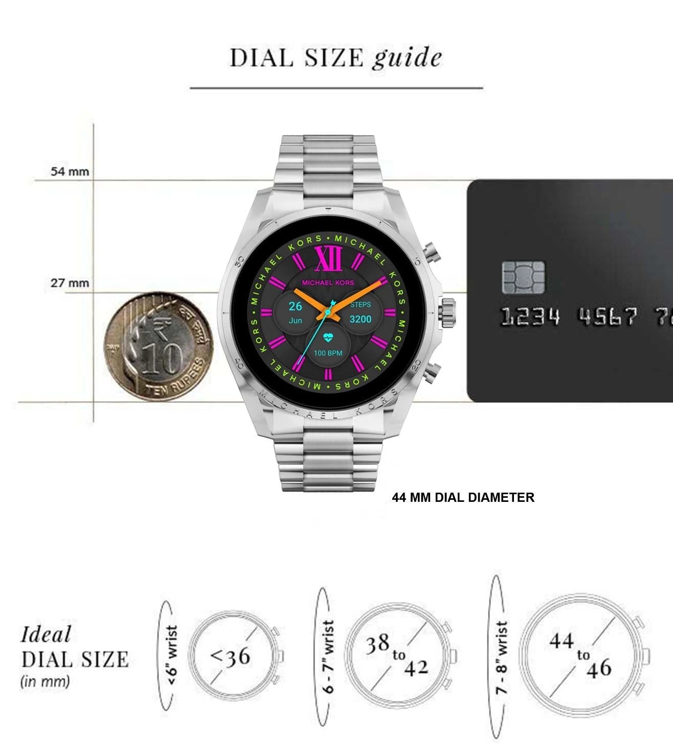 MKT5139 | MICHAEL KORS Gen 6 Bradshaw Smart Watch for Women