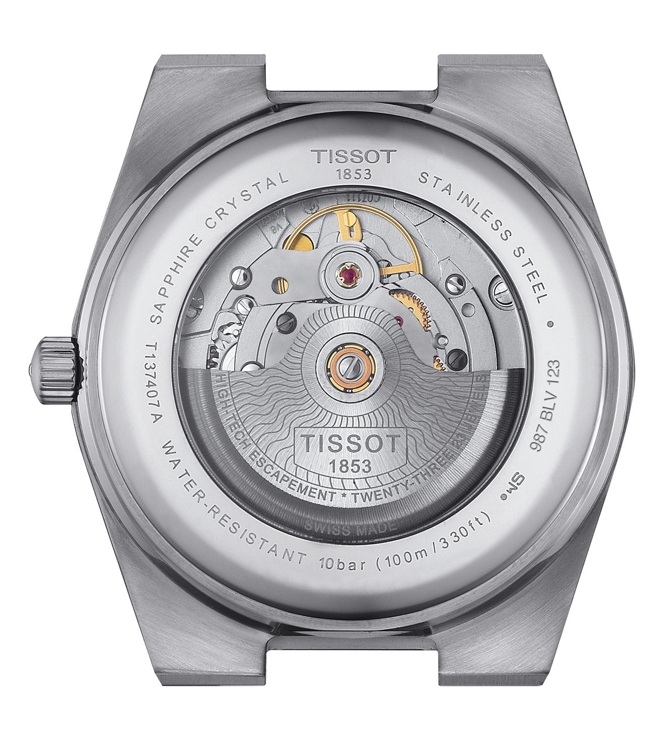 T1374071109100 | T-Classic PRX Powermatic 80 Analog Unisex Watch