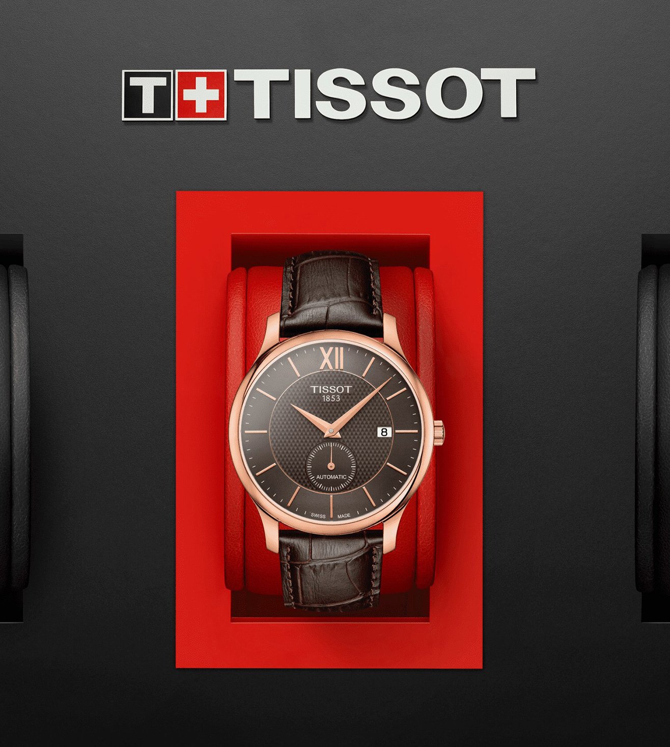 T0634283606800 | TISSOT T-Classic Tradition Automatic Small Second Watch for Men