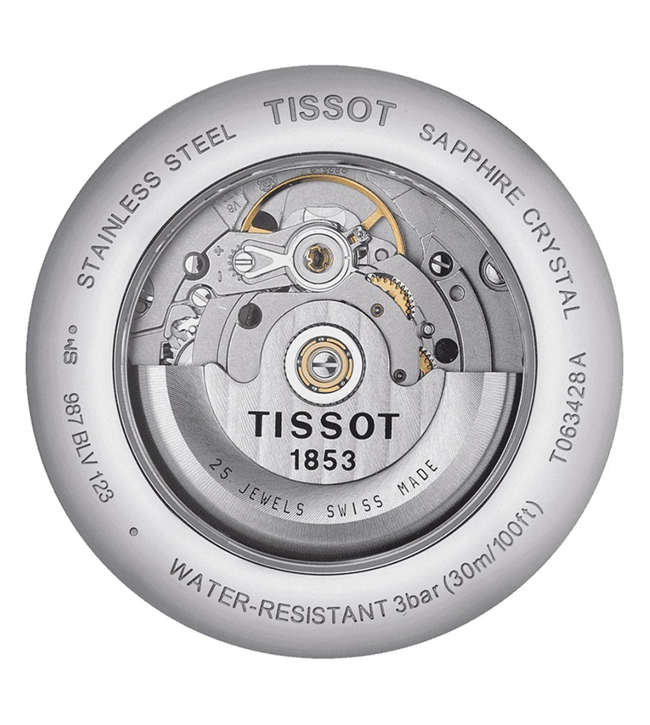 T0634281105800 | TISSOT T-Classic Tradition Automatic Small Second Watch for Men